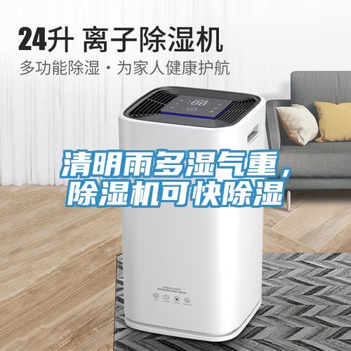 清明雨多濕氣重，除濕機(jī)可快除濕