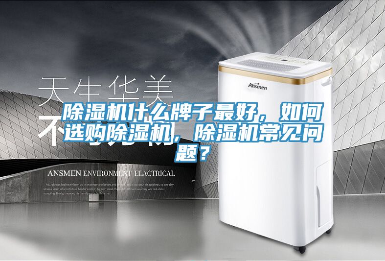 除濕機什么牌子最好，如何選購除濕機，除濕機常見問題？